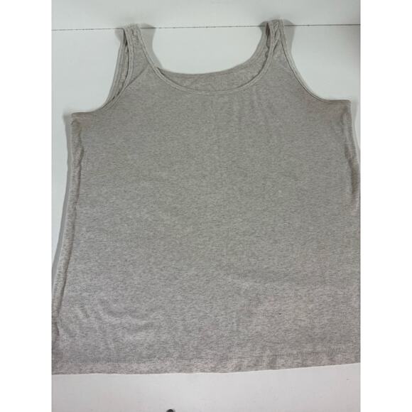 Sonoma Women’s Plus Size 2X Sleeveless Tank Top Taupe Color Stretchy - Picture 6 of 6